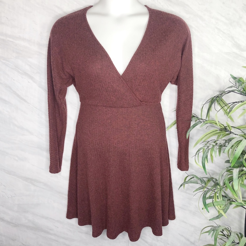 Lush Super Soft Skater Dress Large NWT